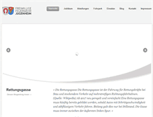 Tablet Screenshot of ff-jugenheim.de